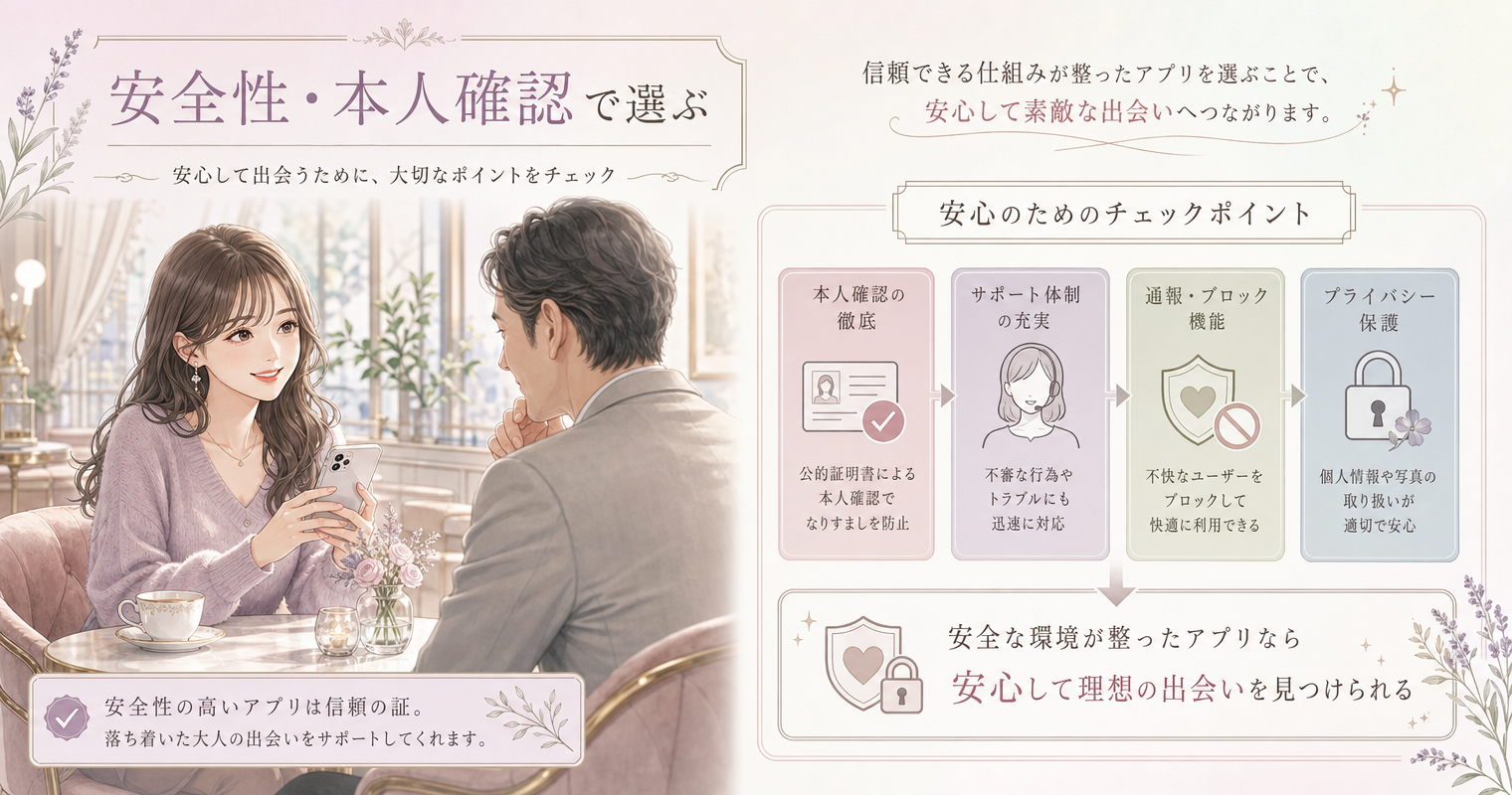 安全性・本人確認で選ぶ