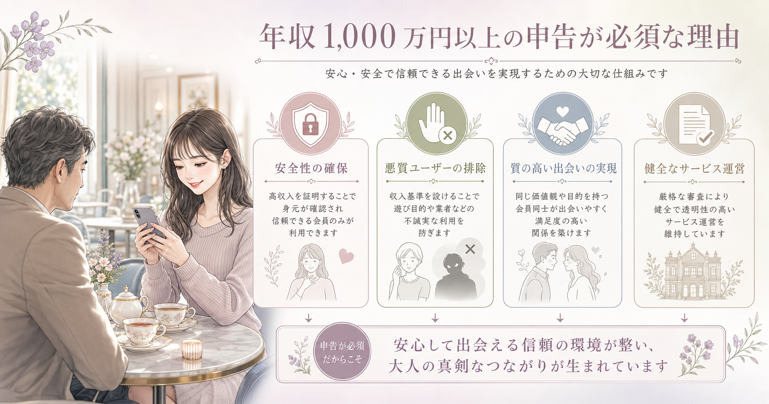 年収1,000万円以上の申告が必須な理由