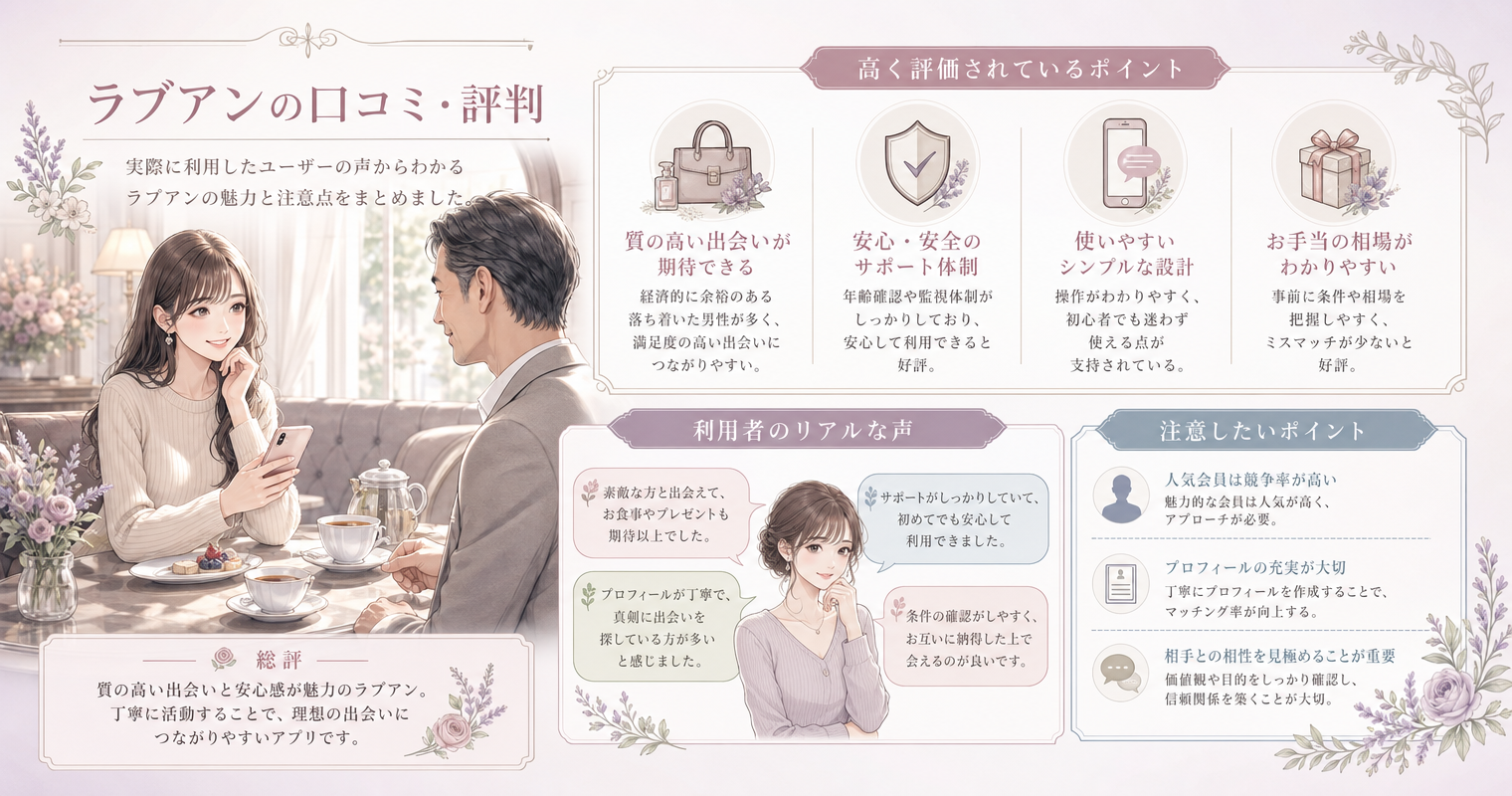 ラブアンの口コミ・評判